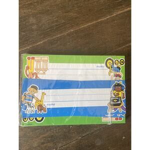 Lakeshore Open Box Colorful Nameplates Double Sided Free Standing 33 Pack Kids